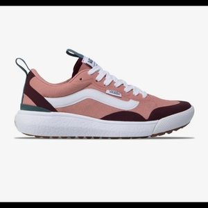 VANS ULTRARANGE EXO POP WOMEN'S LOW TOP SNEAKERS (ROSE DAWN / WHITE)